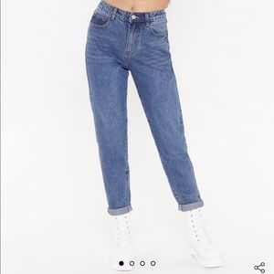 High Rise Mom Jeans